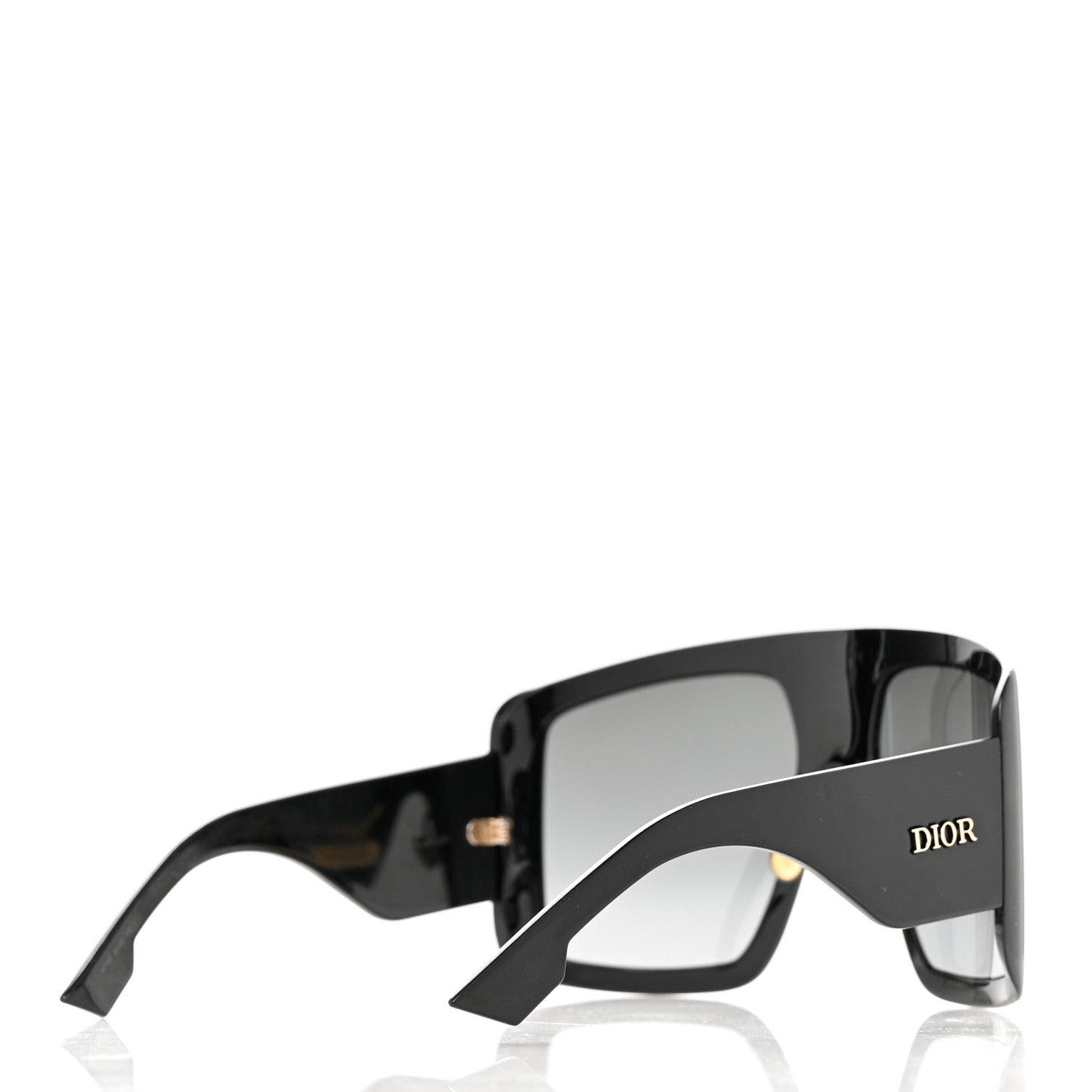 Christian Dior Acetate DiorSo Light 1 Shield Sunglasses Black 4 of 7