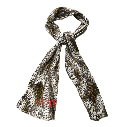 Louis Vuitton Cotton Monogram Kusama Infinity Dots Pareo Scarf White 1 of 6