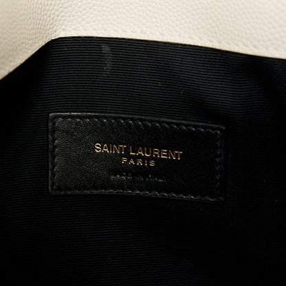 Saint Laurent Grain De Poudre Uptown Pouch Crema Soft 6 of 8