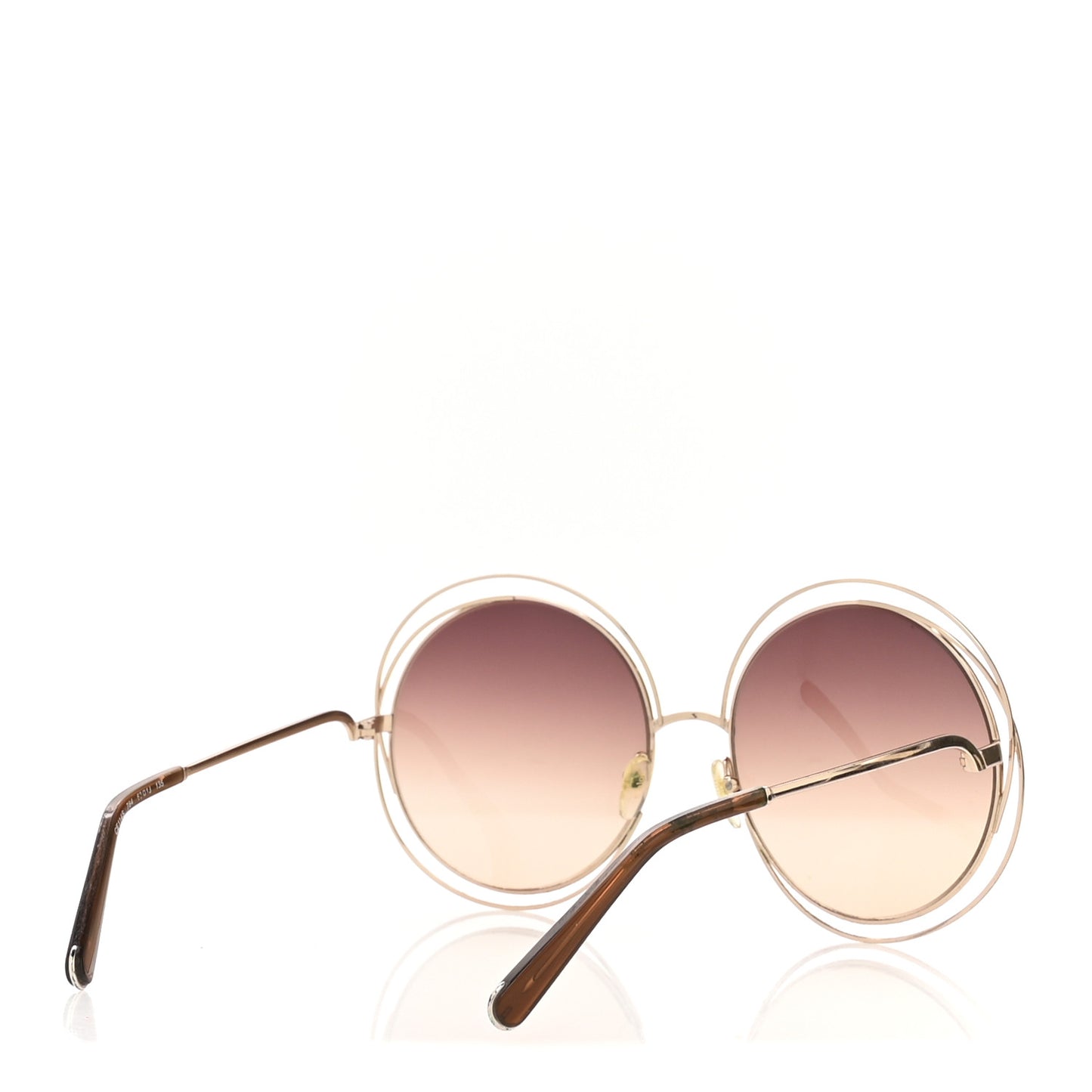 Oversized Round Carlina Oversized Round Sunglasses CE114ST Gold