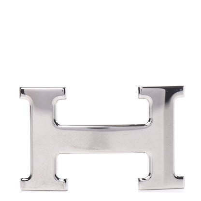 Hermes Polished Palladium 32mm H Belt Buckle Silver 1 of 3