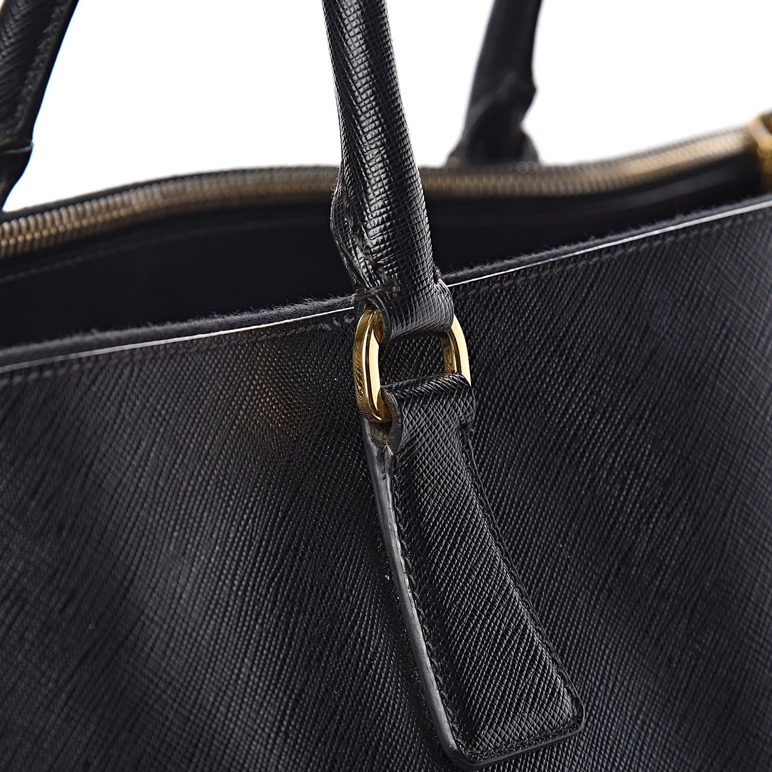 Prada Saffiano Lux Extra Large Galleria Double Zip Tote Black 13 of 26