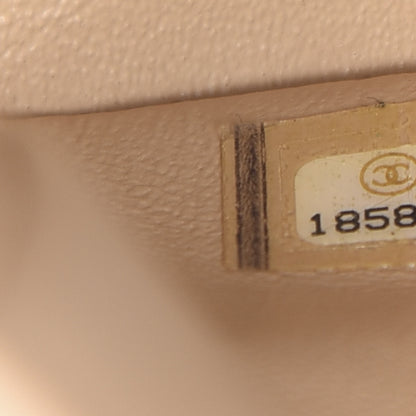 Chanel Caviar Quilted Jumbo Double Flap Beige 7 of 16