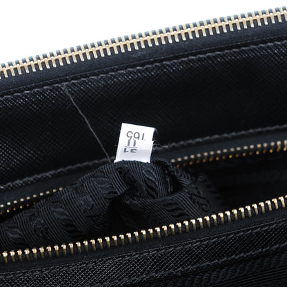 Prada Saffiano Large Galleria Double Zip Tote Black 8 of 8