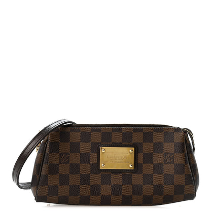 Louis Vuitton Damier Ebene Eva Clutch 1 of 12
