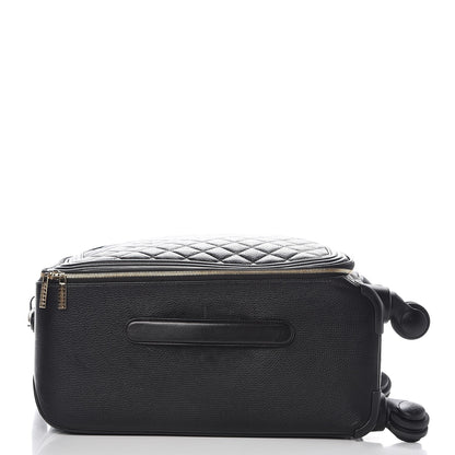 Chanel Calfskin Quilted Coco Case Trolley Black 8 of 15
