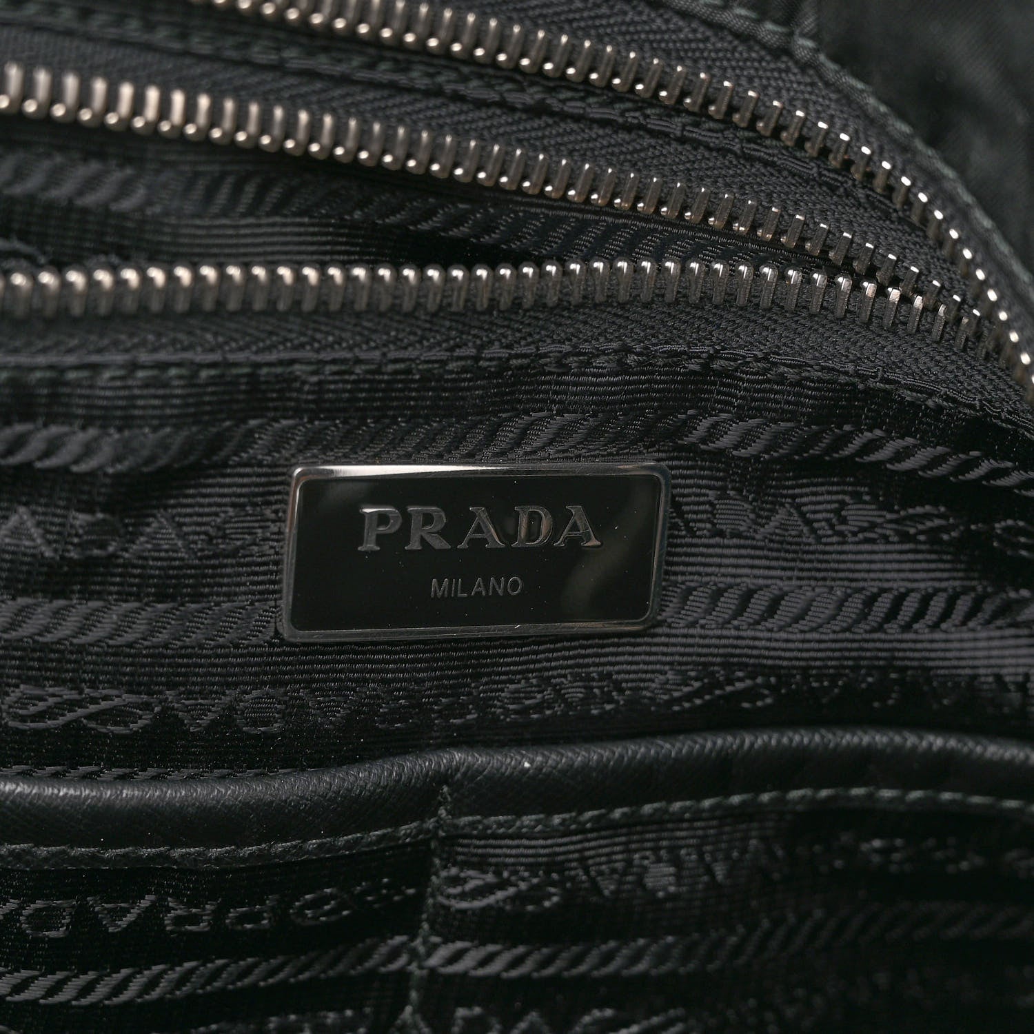Prada Tessuto Nylon Vela Diaper Bag Black 6 of 11