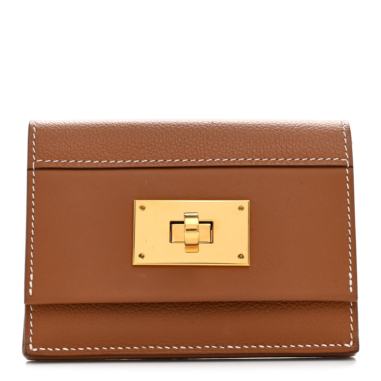 Hermes Evercolor Swift Wallet Gold 1 of 7
