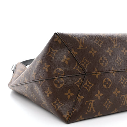 Louis Vuitton Monogram Flower Hobo Black 10 of 11