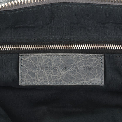 Balenciaga Agneau Giant 12 Silver Hardware Day Hobo Gris Tarmac 6 of 7