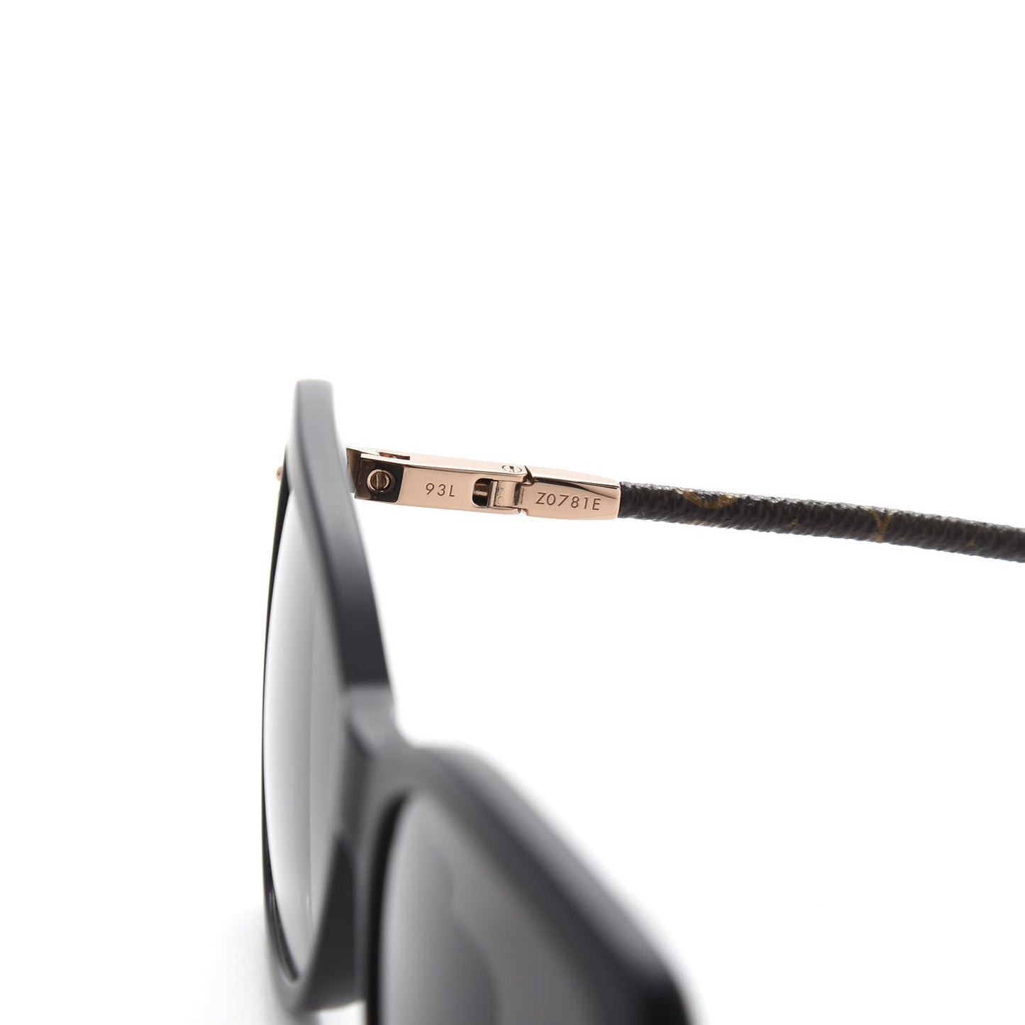 Monogram Acetate Charlotte Sunglasses Z0781E Black