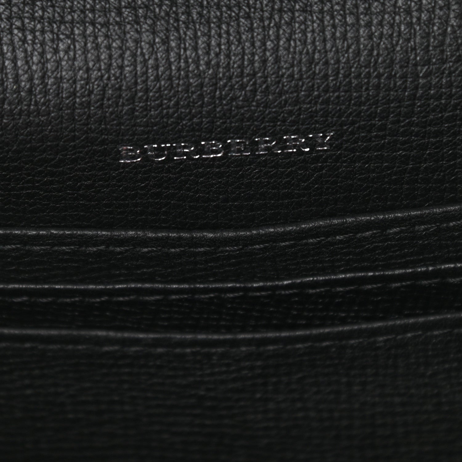 Burberry Derby Calfskin House Check Mini Macken Crossbody Bag Black 6 of 9