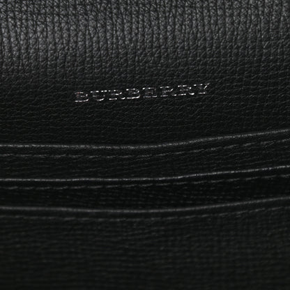 Burberry Derby Calfskin House Check Mini Macken Crossbody Bag Black 6 of 9
