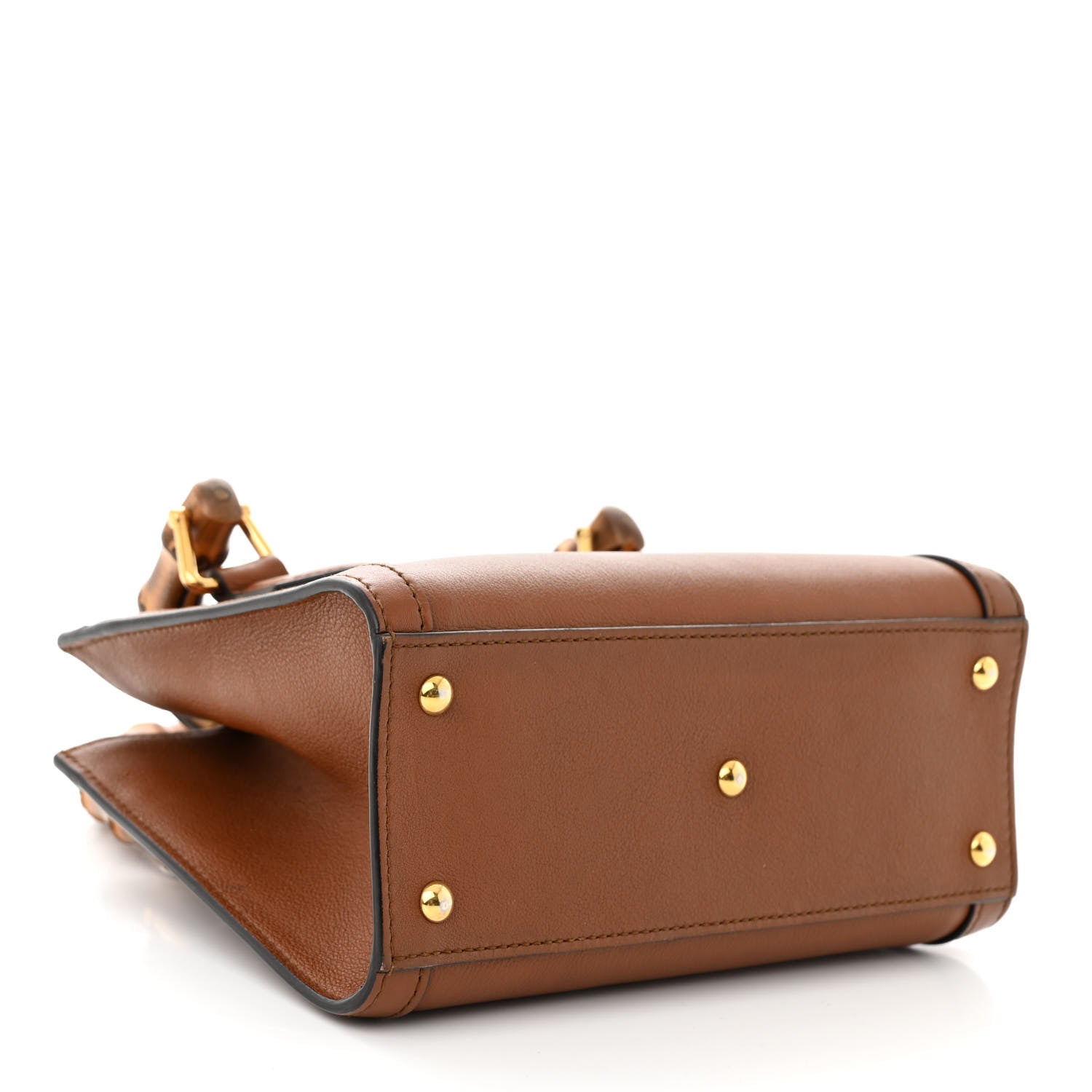 Gucci Wonka Grain Calfskin Mini Diana Tote Bag Cuir 4 of 12