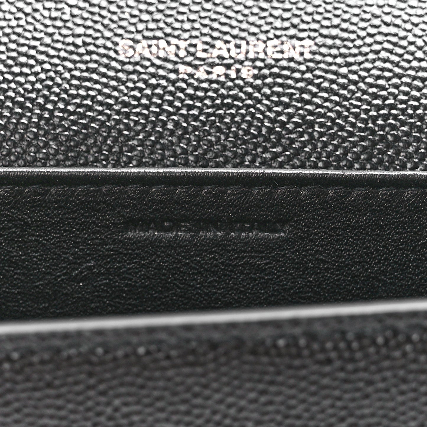 Grain De Poudre Uptown Chain Wallet Black