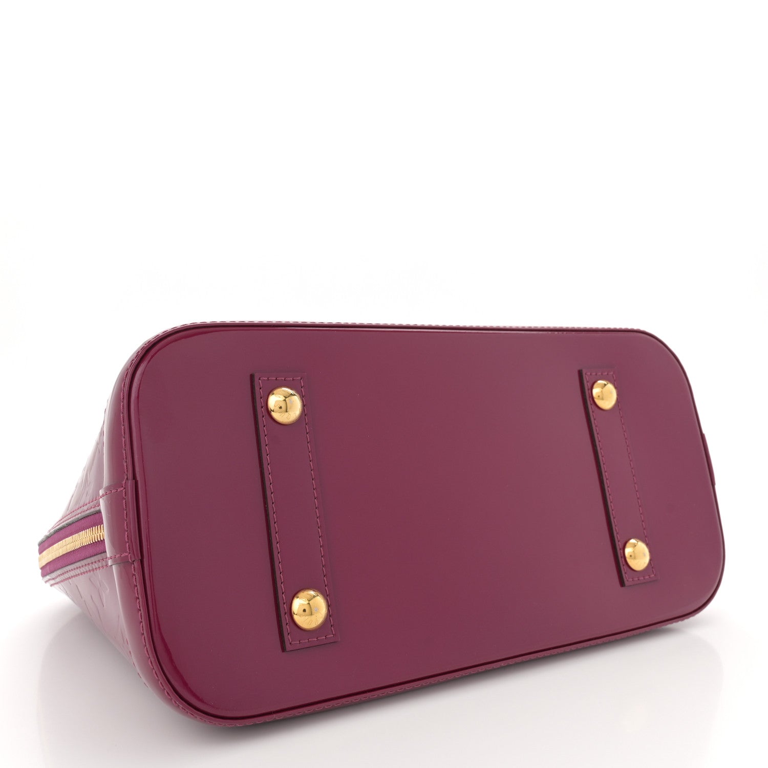 Louis Vuitton Vernis Alma PM Magenta 4 of 13