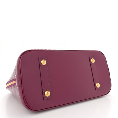 Louis Vuitton Vernis Alma PM Magenta 4 of 13