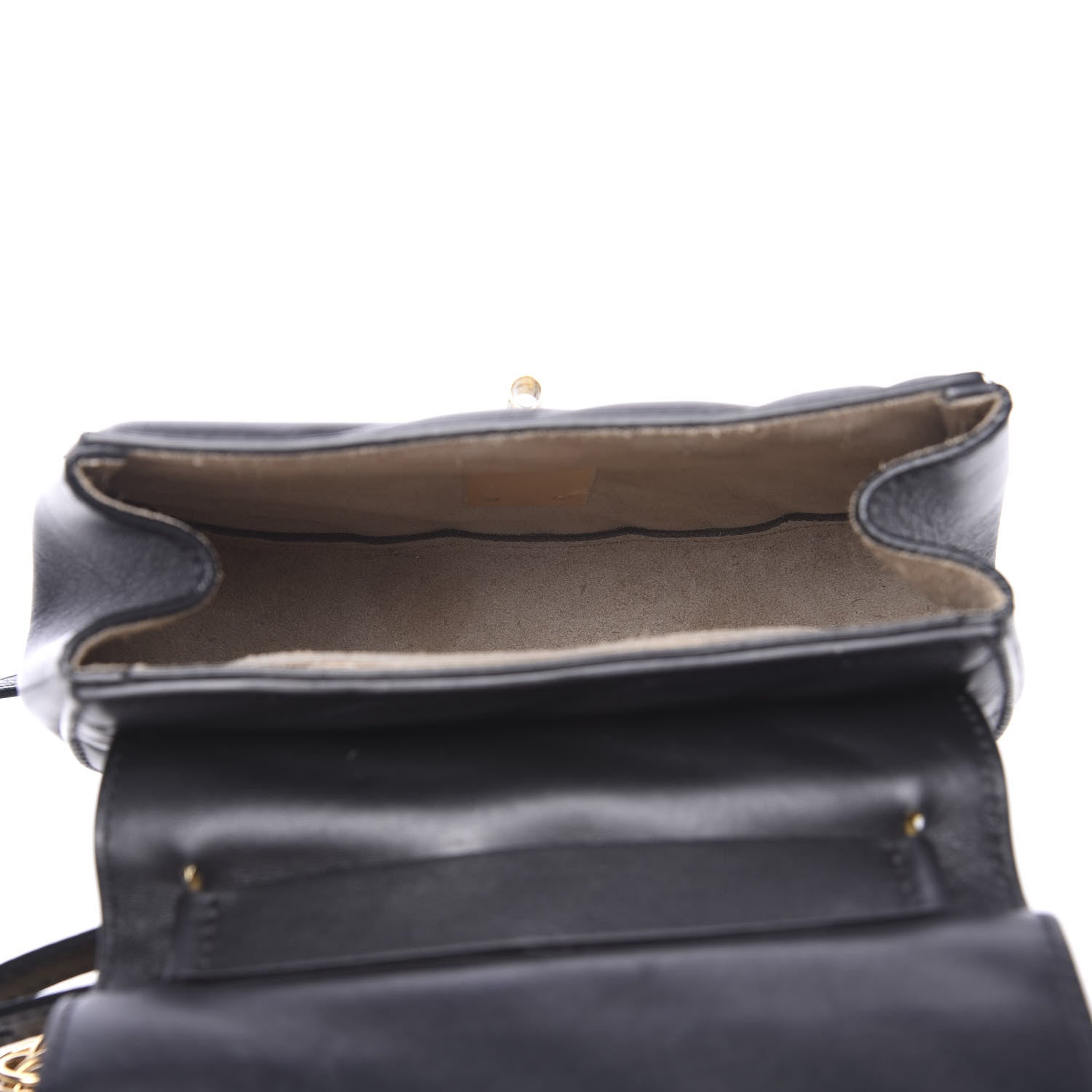 Chloe Calfskin Quilted Nano Drew Bijou Shoulder Bag Black 4 of 10