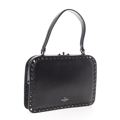 Valentino Garavani Vitello Rockstud Frame Bag Black 3 of 10