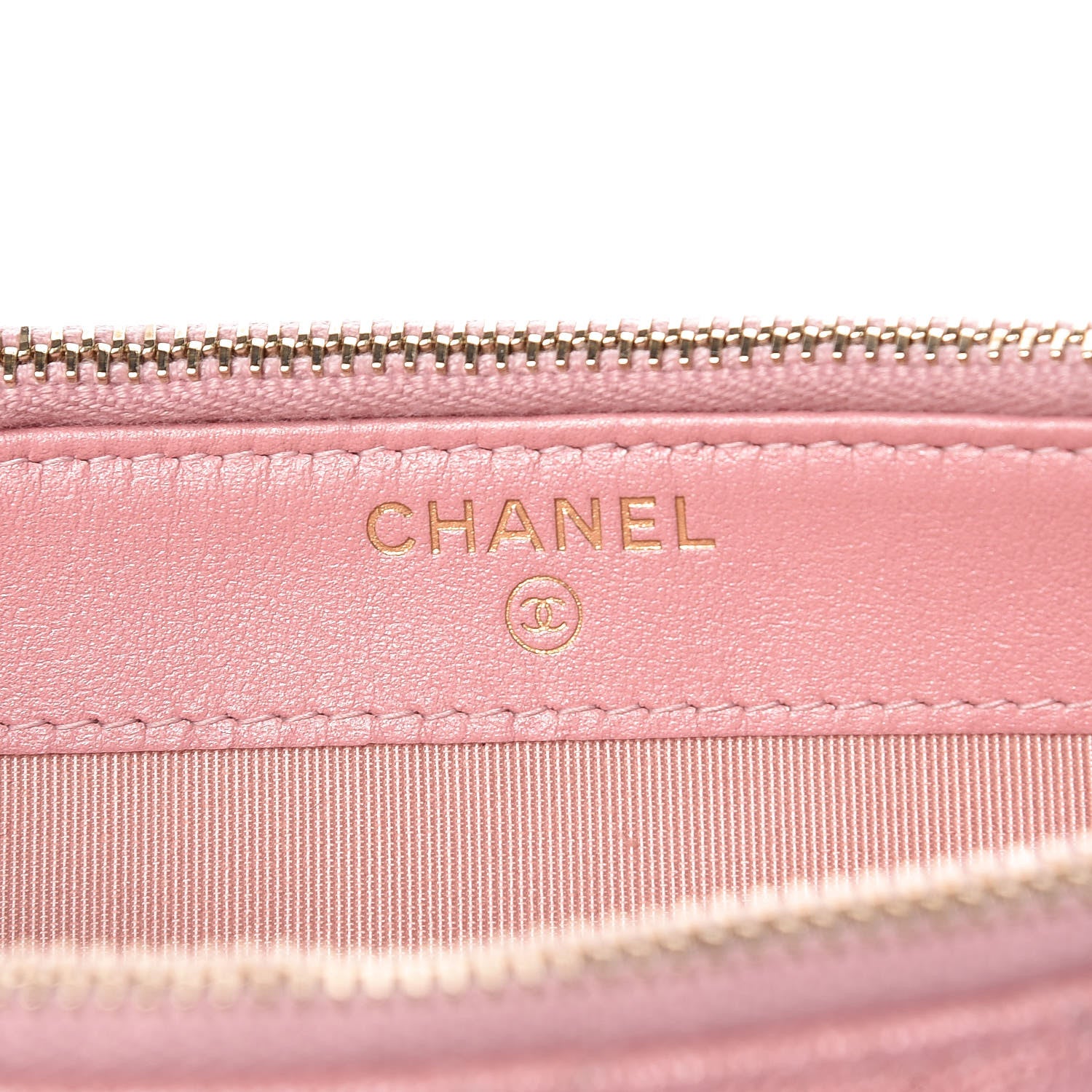 Chanel Iridescent Caviar Quilted Clutch With Chain Rose 8 of 12