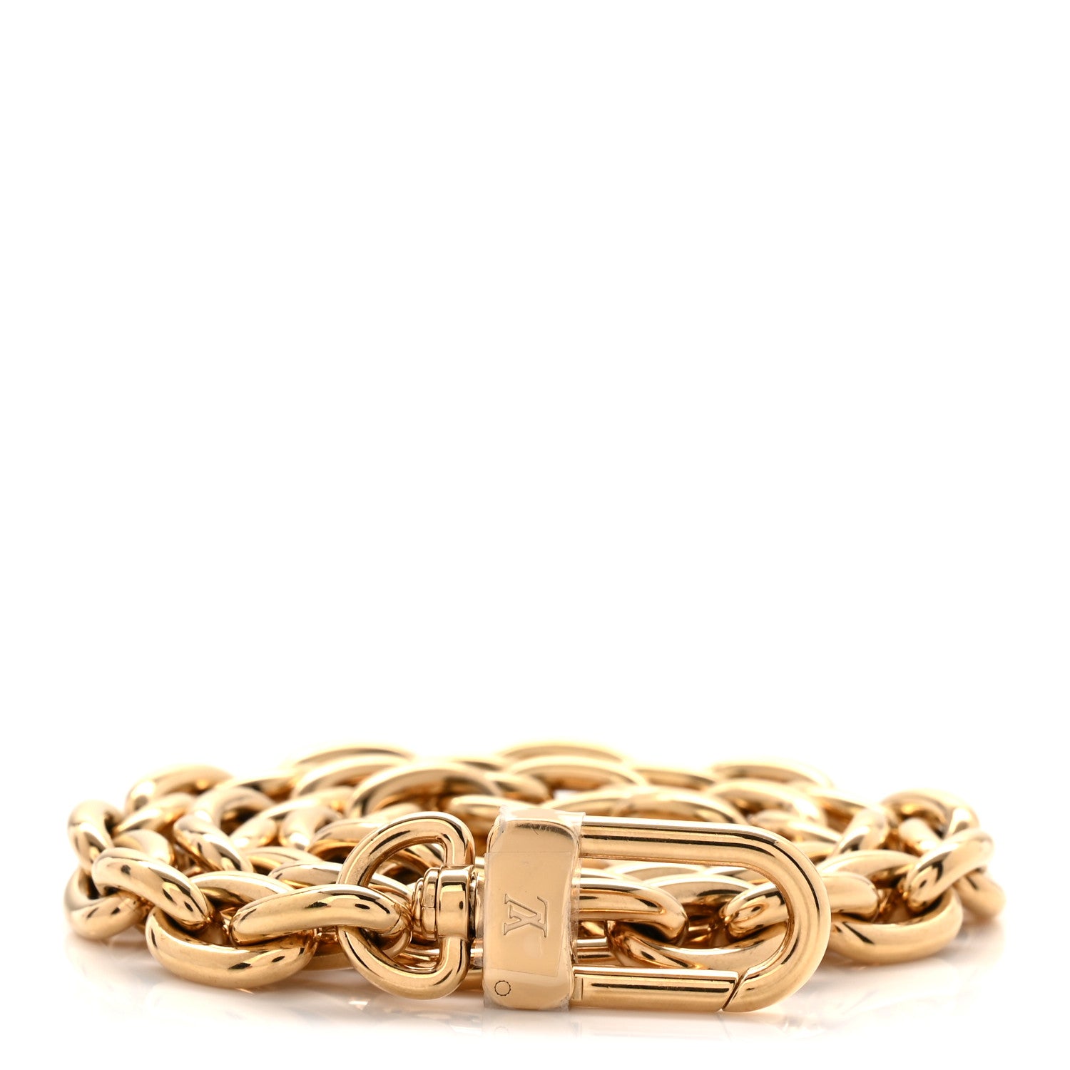 Louis Vuitton Slim Trunk Chain Shoulder Strap Gold 1 of 3