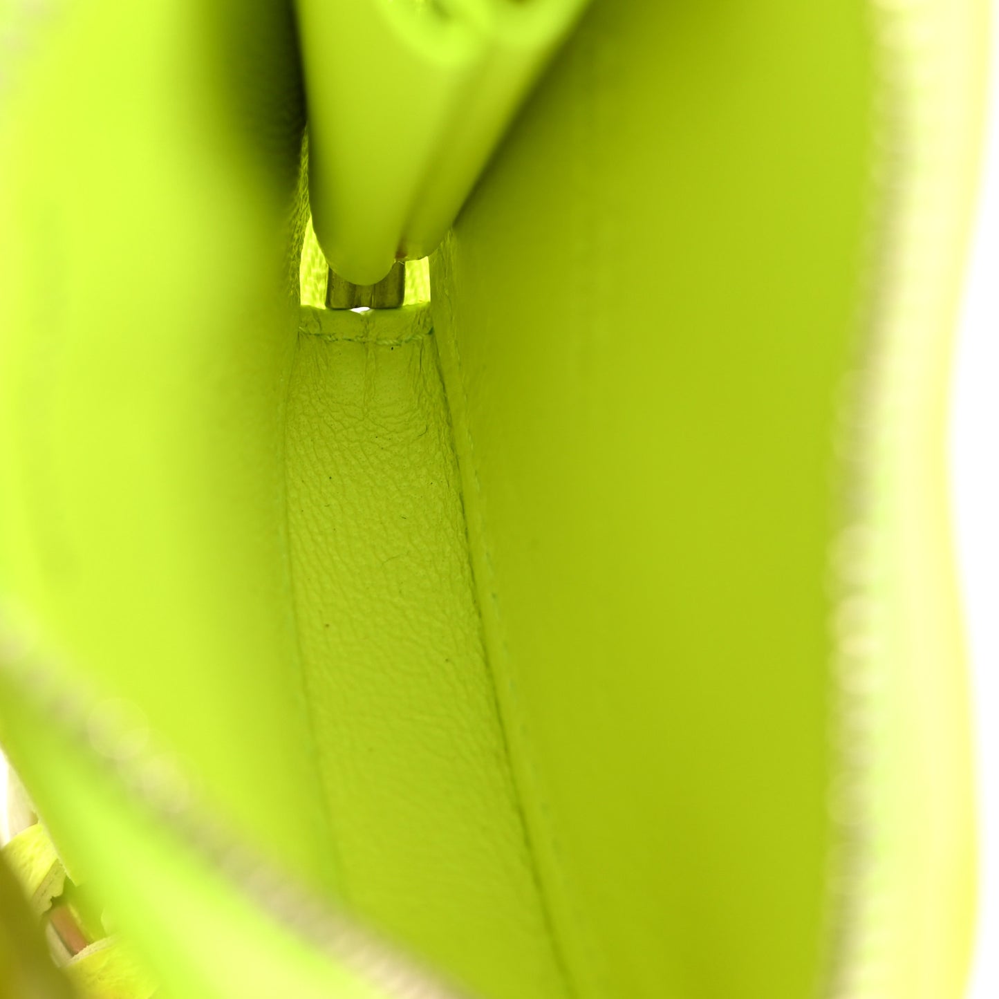 Agneau Le Cagole Clip On Card Mirror Fluo Yellow