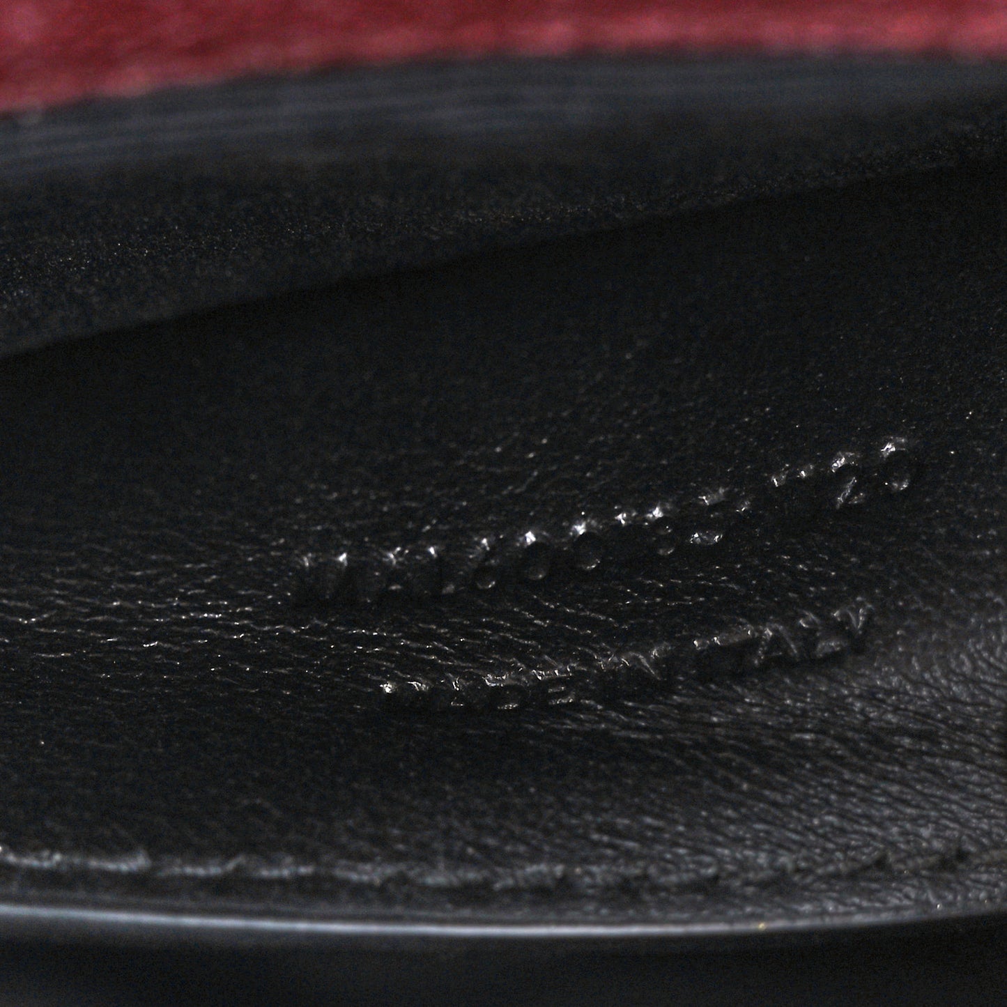Grain De Poudre Textured Mixed Matelasse Medium Triquilt Monogram Satchel Rouge Legion