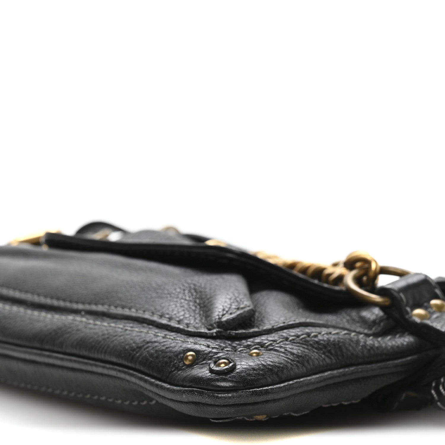Chloe Calfskin Small Paddington Capsule Satchel Black 10 of 11
