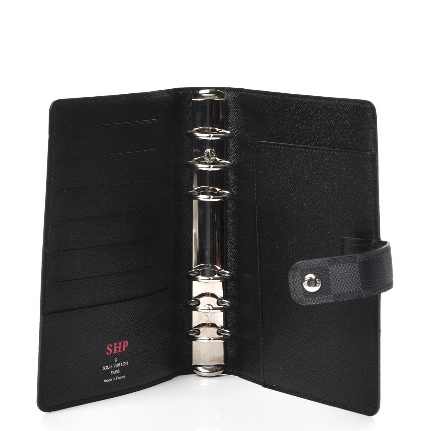 Damier Graphite Medium Ring Agenda Cover