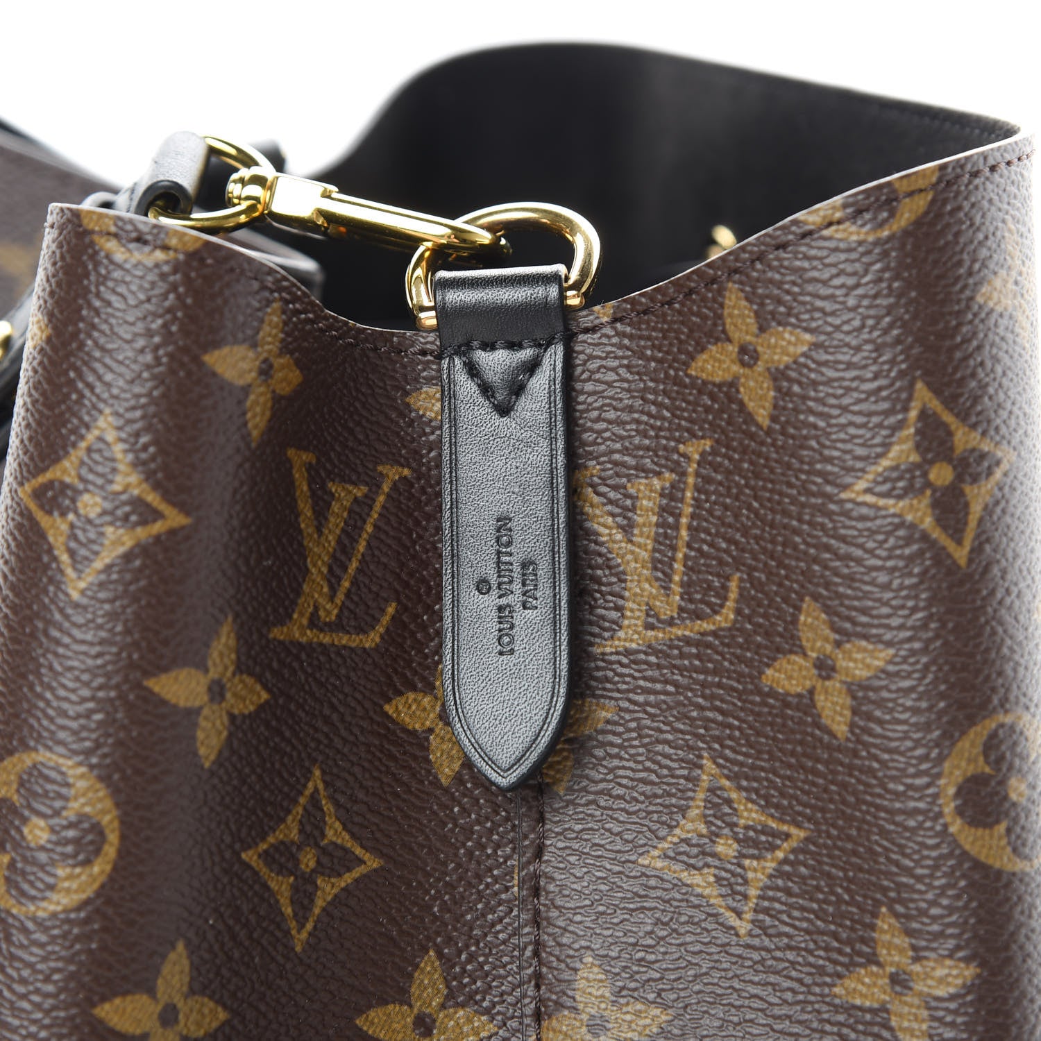 Louis Vuitton Monogram Neonoe MM Black 6 of 11