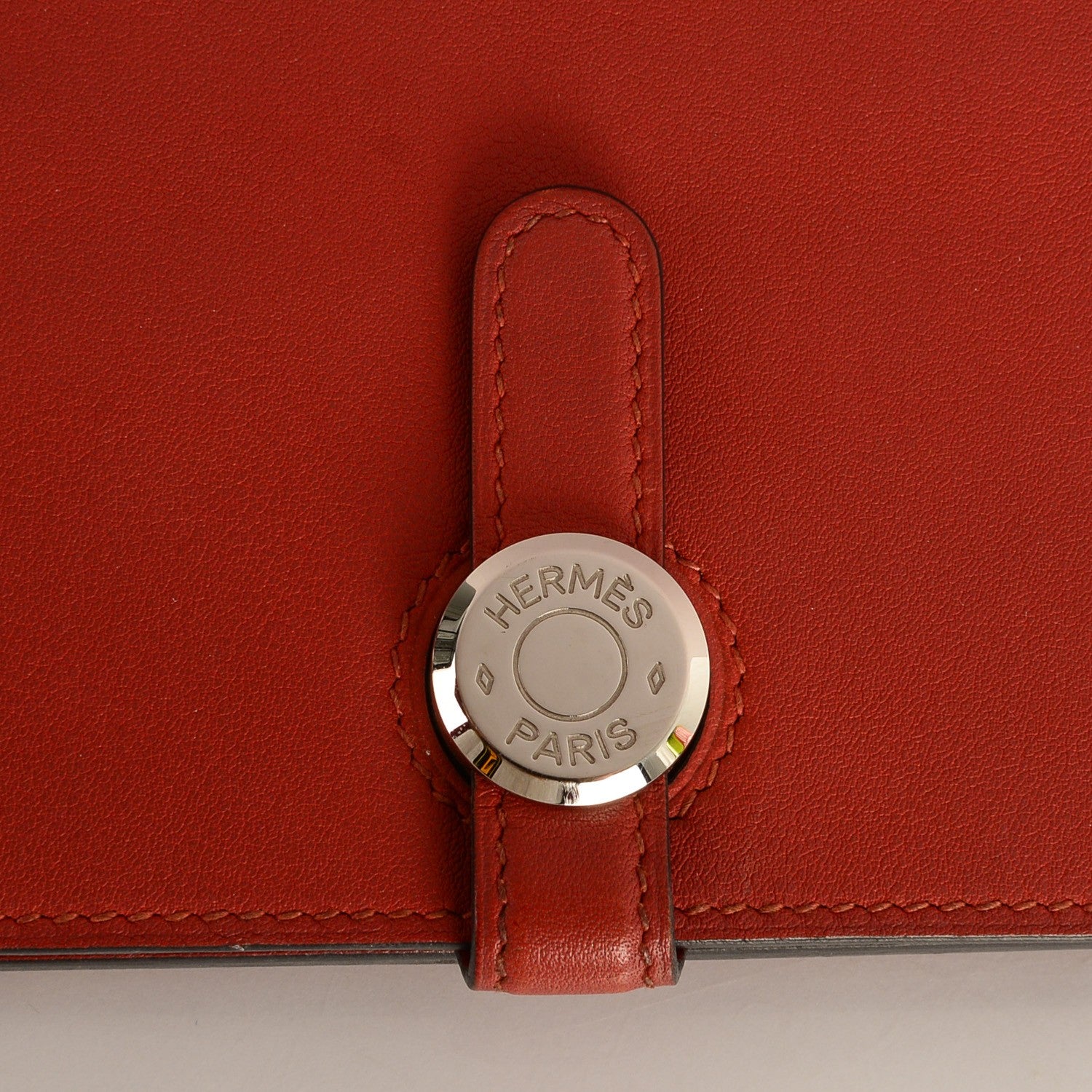 Hermes Swift Dogon Recto Verso Wallet Brique 9 of 9
