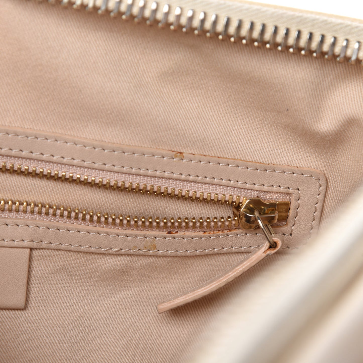 Shiny Lord Calfskin Large Antigona Beige