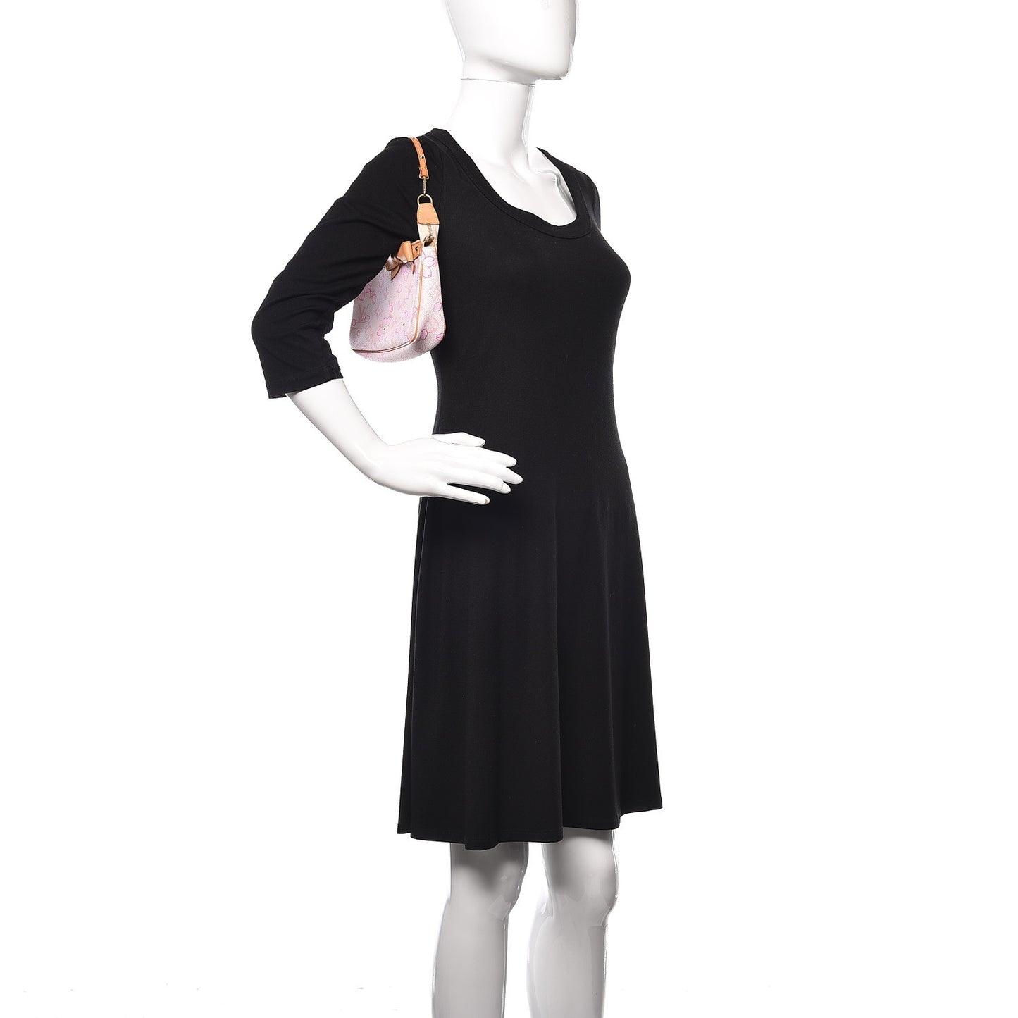 Monogram Cherry Blossom Pochette Accessories Pink