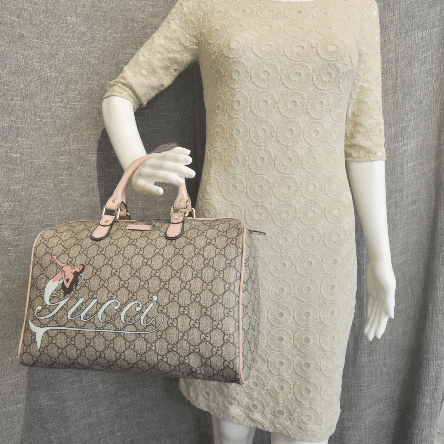 Gucci Monogram Mermaid Joy Boston 4 of 8