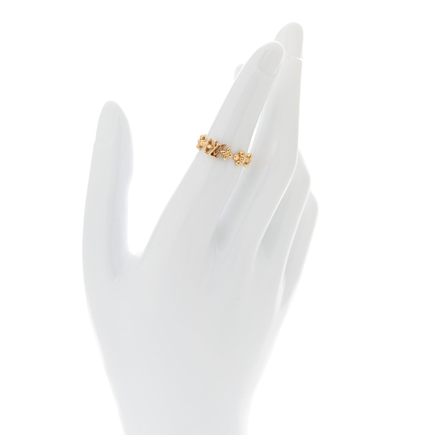 Metal LV Iconic XS Ring S 50 5.25 Gold