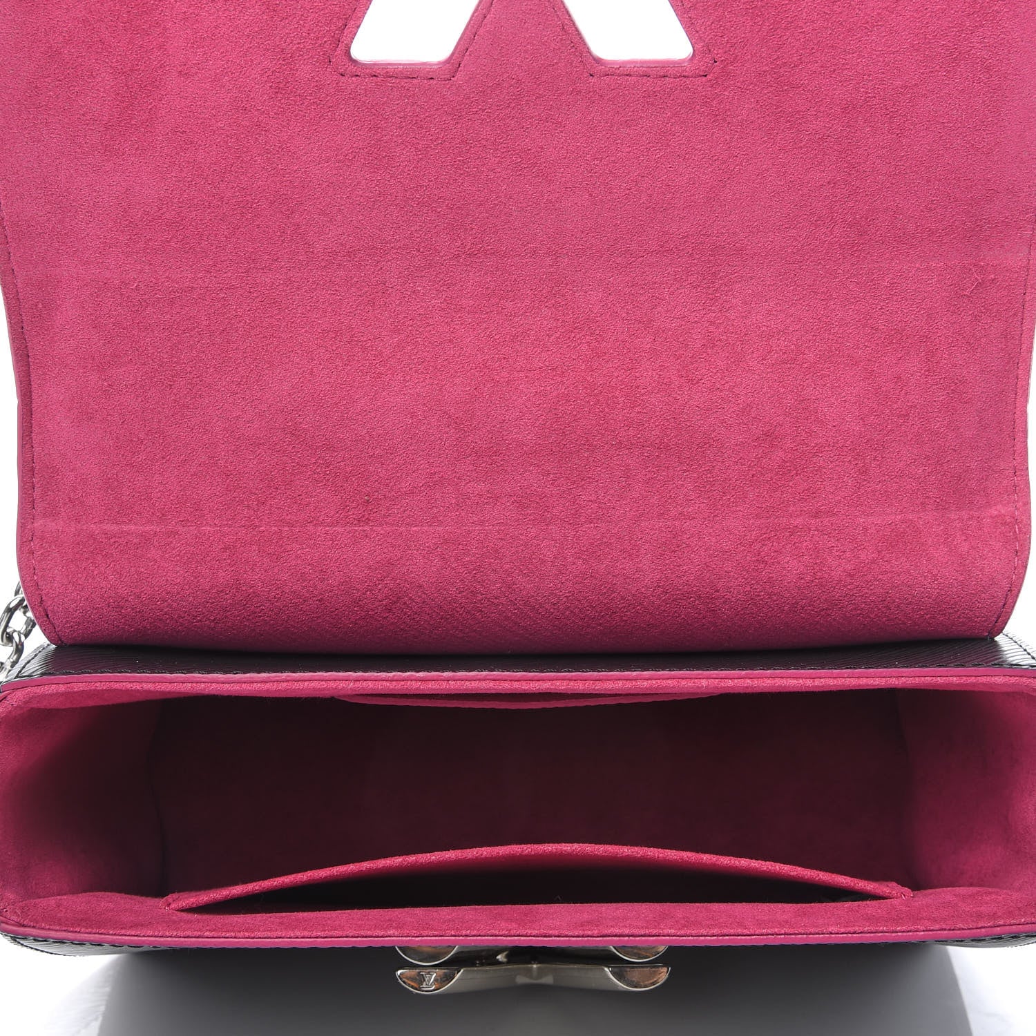Louis Vuitton Epi Twist Shoulder Bag MM Black Pink 4 of 7