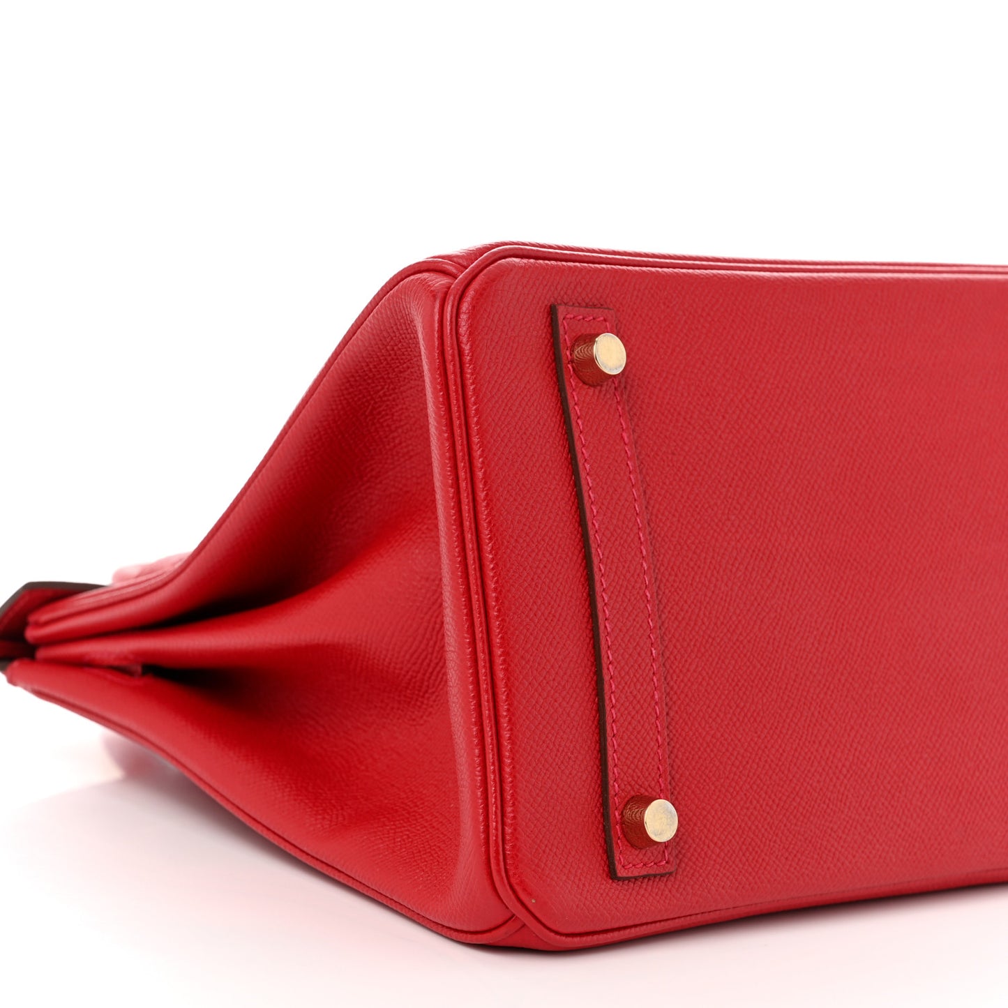 Epsom Birkin 30 Rouge Casaque