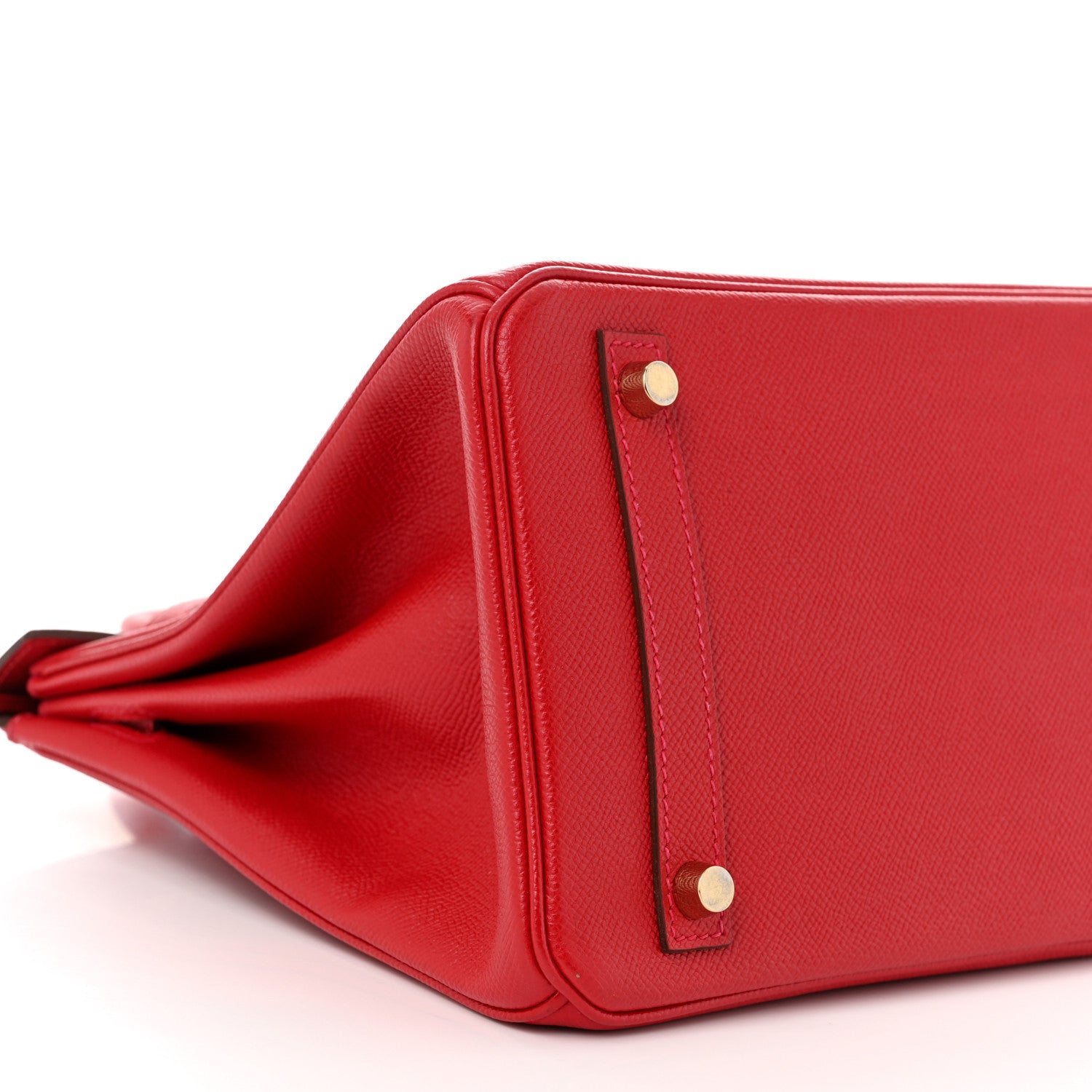 Hermes Epsom Birkin 30 Rouge Casaque 9 of 10