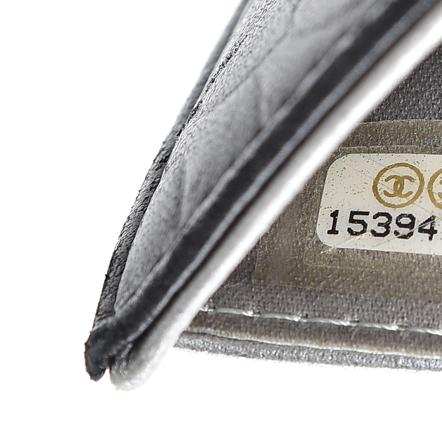 Chanel Lambskin Embossed Camellia French Wallet Black 9 of 11