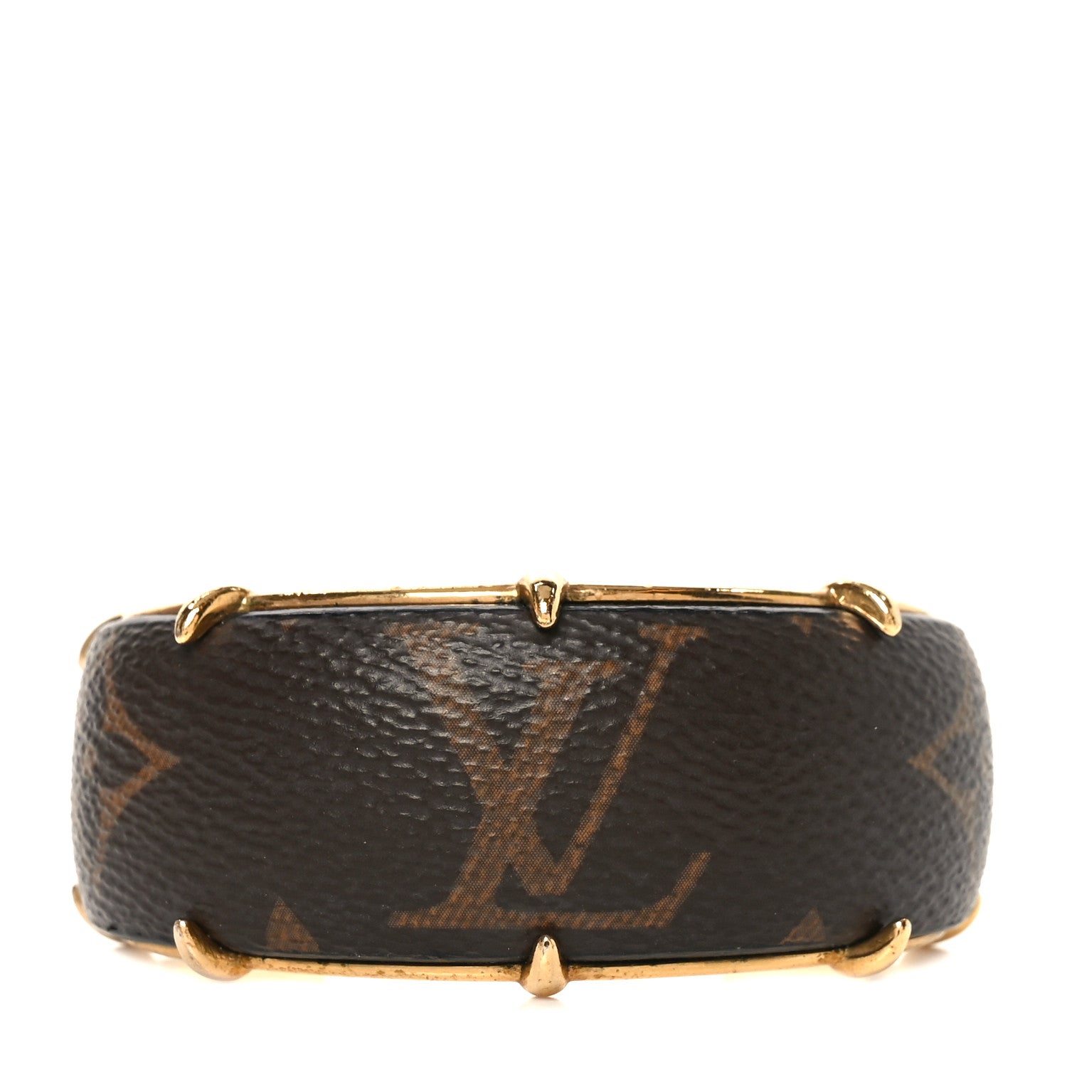 Louis Vuitton Monogram Cuff Bracelet L 1 of 5