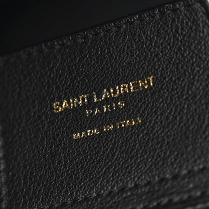 Saint Laurent Calfskin Large Shopping Tote Tote Black 7 of 14