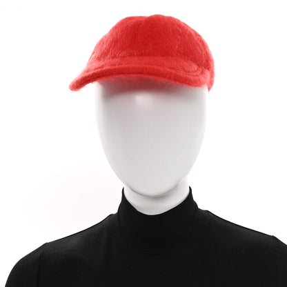 Gucci Mohair GG Lauren Baseball Hat L Orange 2 of 9