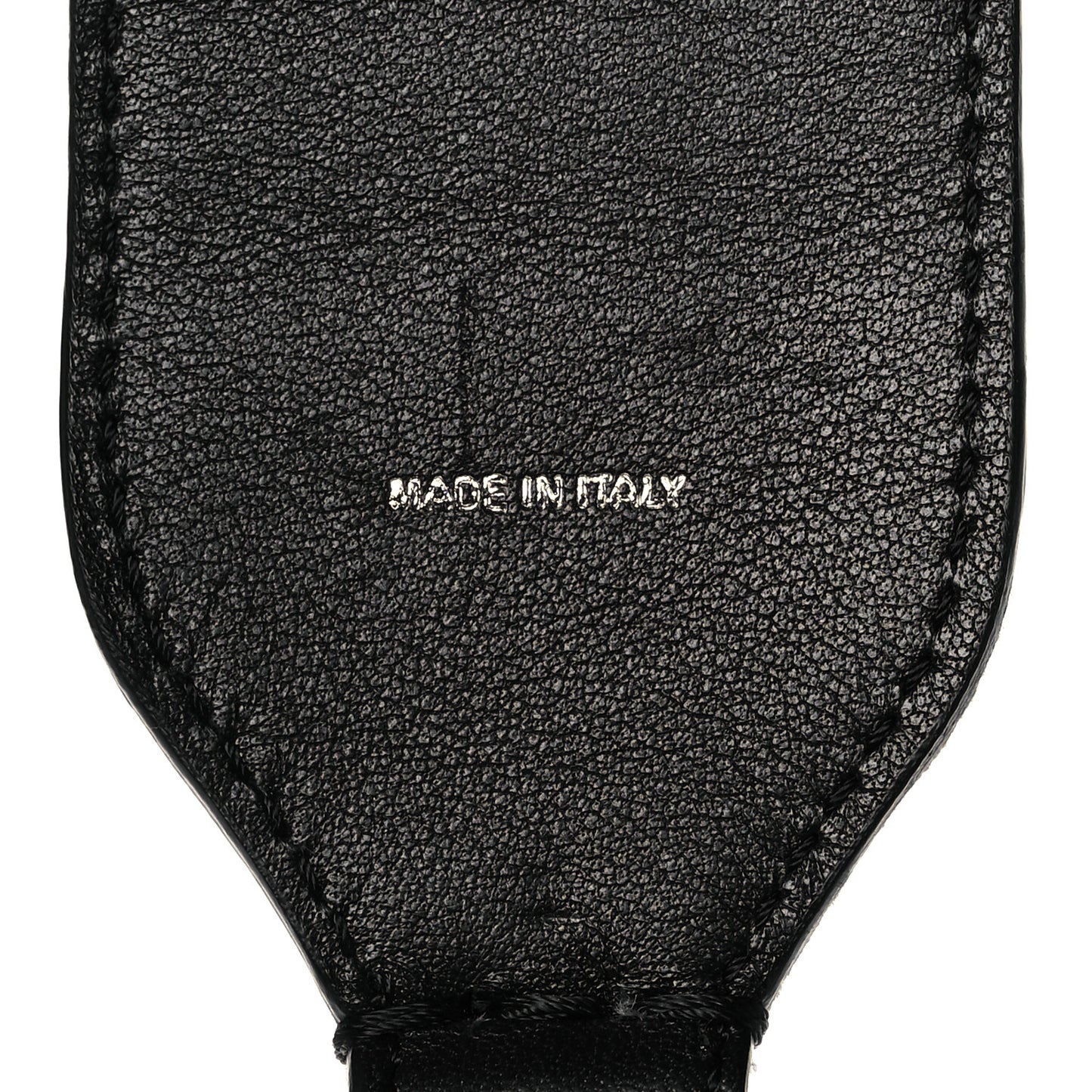 Velvet Tapestry Calfskin FF Reloaded Mini Strap You White Black