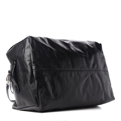 Gucci Soft Calfskin Large GG Top Handle Duffle Black 3 of 9