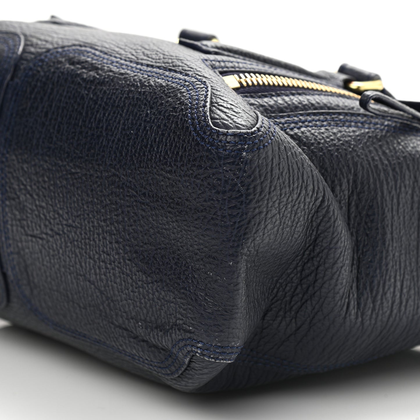 Textured Calfskin Medium Pashli Satchel Ink