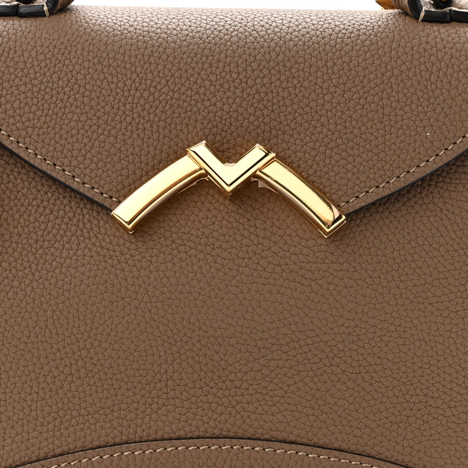 Moynat Taurillon Blush Calfskin Gabby BB Taupe 7 of 9