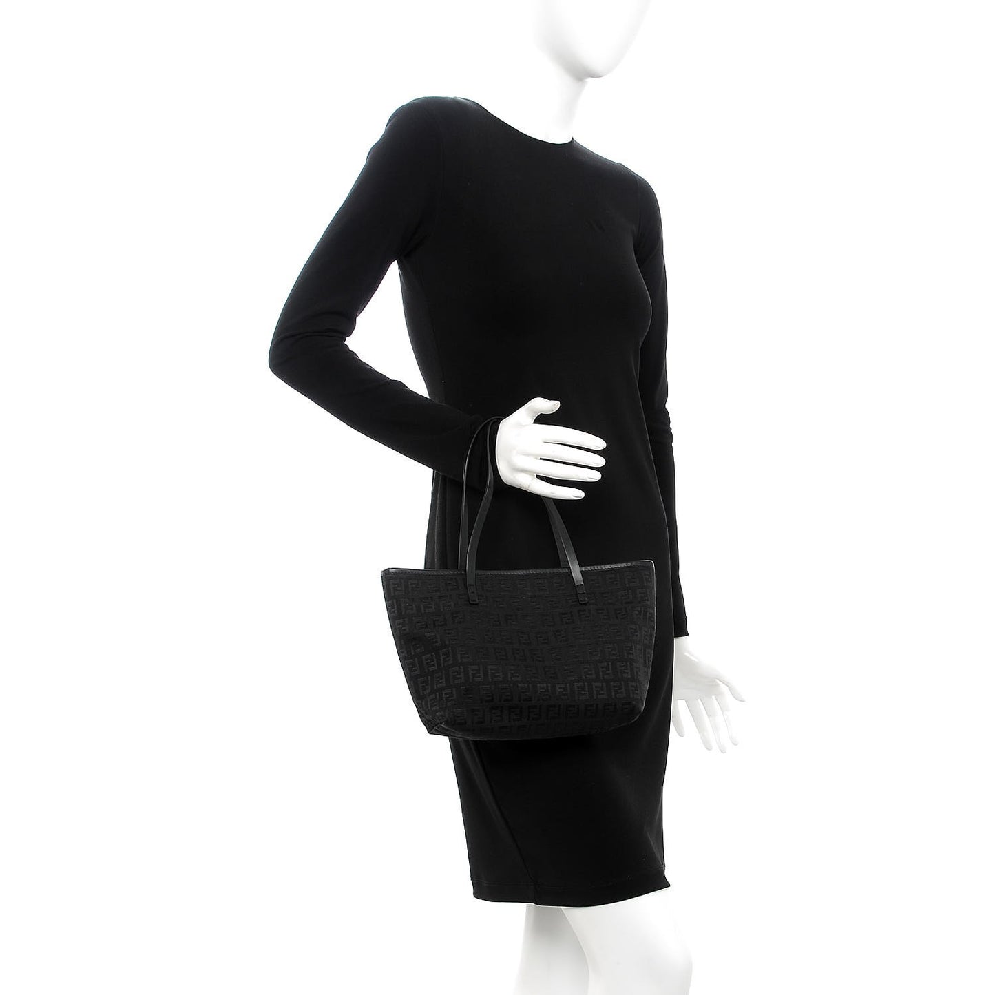 Zucchino Small Roll Tote Black