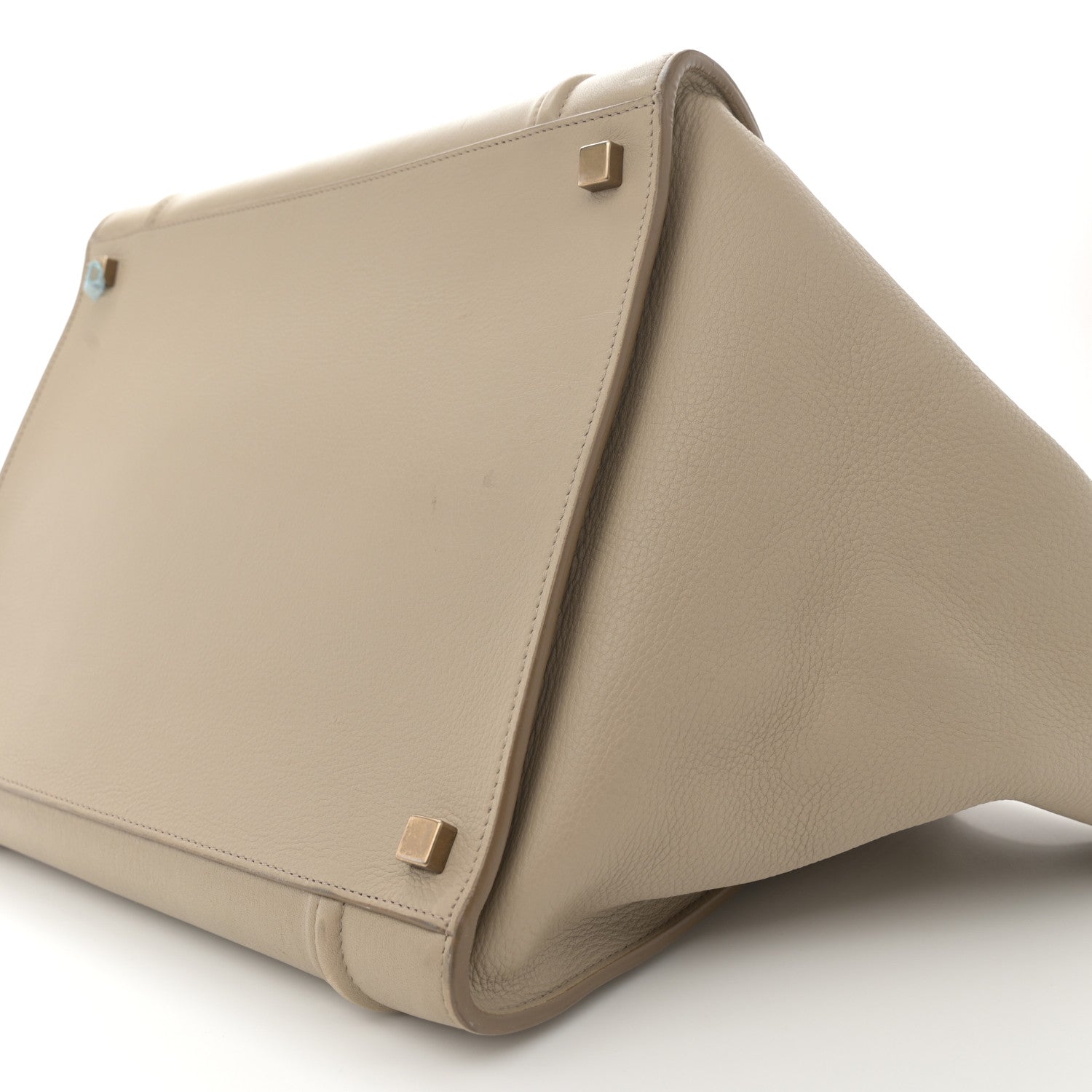 Celine Supple Calfskin Medium Phantom Luggage Beige 11 of 16