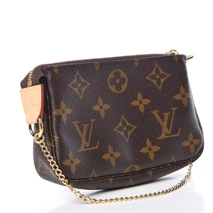 Louis Vuitton Monogram Mini Pochette Accessories 3 of 9