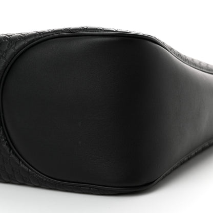 Gucci Microguccissima Shoulder Bag Black 10 of 11
